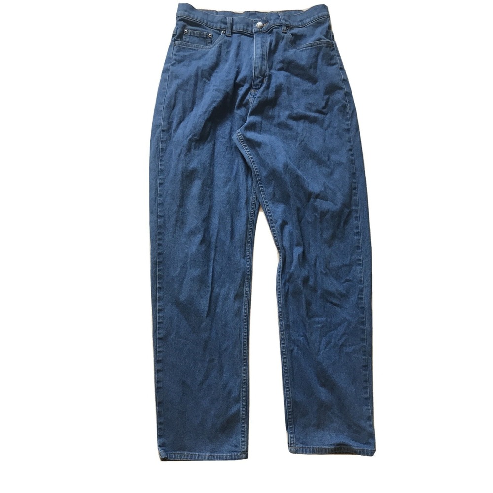 Vintage LL Bean 90's Jeans Mom Jeans High Waist Tapered Leg Sz 16‎ Tall
